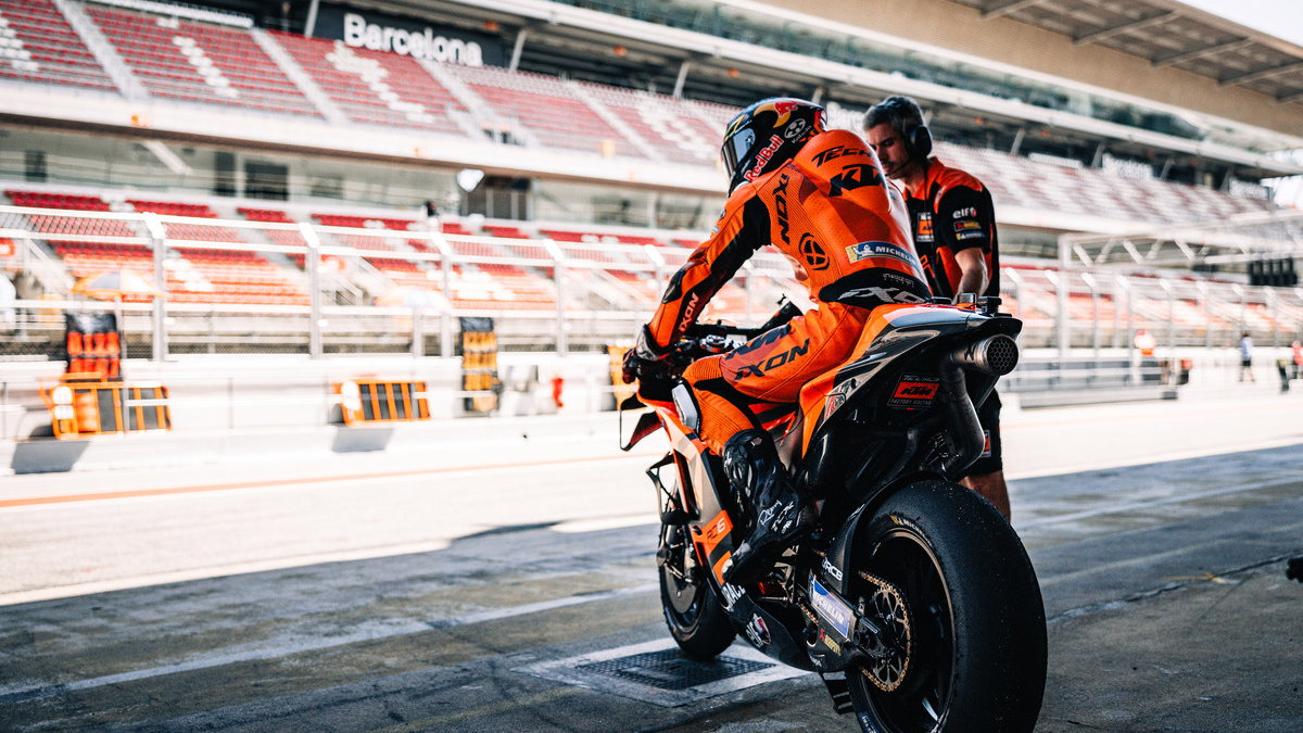 Remy Gardner, Barcelona test, (Rob Gray, Polarity Photo)